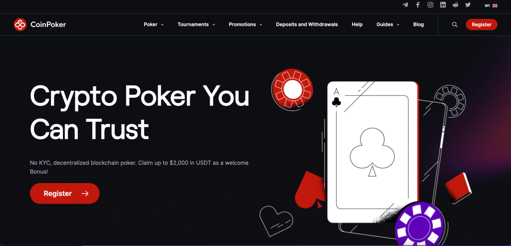 coinpoker kasyno bez weryfikacji kycNie inwestuj, chyba że jesteś gotowy przegrać wszystkie pieniądze, które zainwestujesz. Inwestycja ta wiąże się z dużym ryzykiem i nie będziesz chroniony, jeśli coś nie pójdzie zgodnie z planem. Poświęć 2 minuty, by dowiedzieć się więcej.