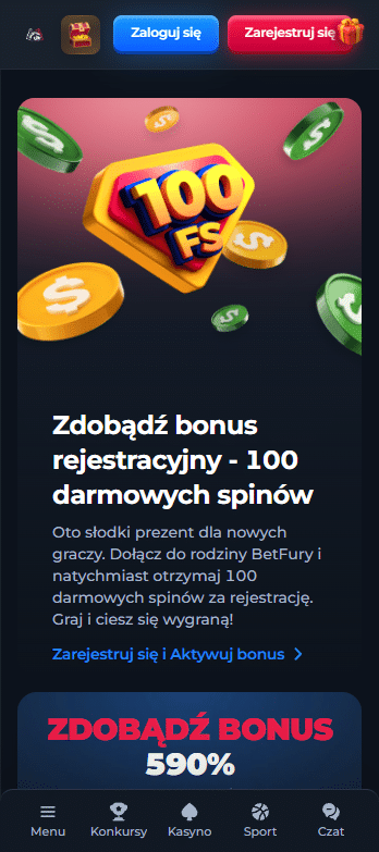 betfury bonus bez depozytu