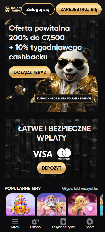 Golden Panda bonus w kasynie online