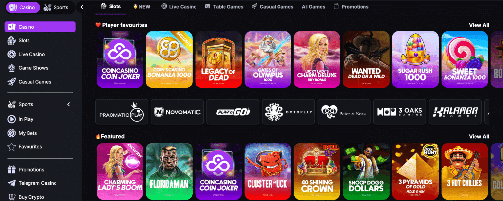 coincasino kasyno