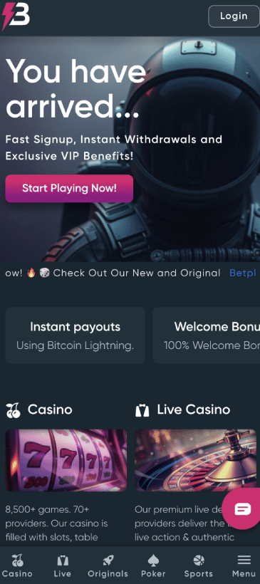 Betplay kasyno