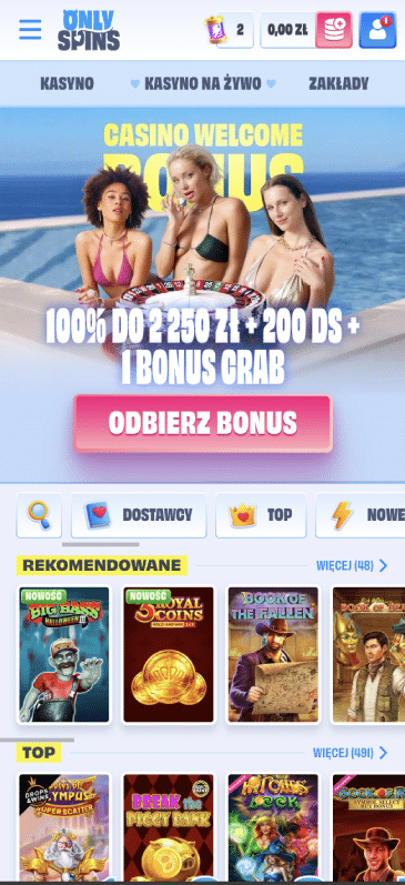 Onlyspins kasyno online