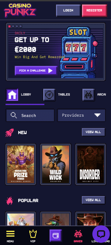CasinoPunkz kasyno